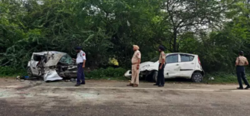 Two Killed, Five Injured in Head-On Collision on Ludhiana-Ferozepur Road