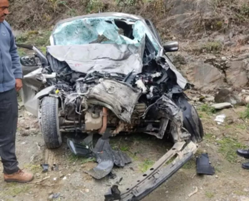 Two Killed in Head-On Collision Near Pandoh Dam on Kiratpur-Manali Highway