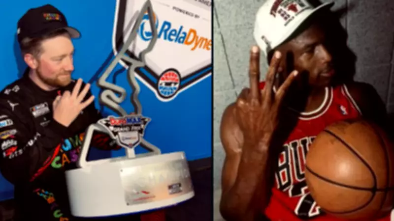 Tyler Reddick Makes NASCAR History with Three-Peat Win, Channels Michael Jordan