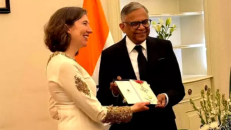 UK Confers Knighthood on Tata Group Chairman N. Chandrasekaran