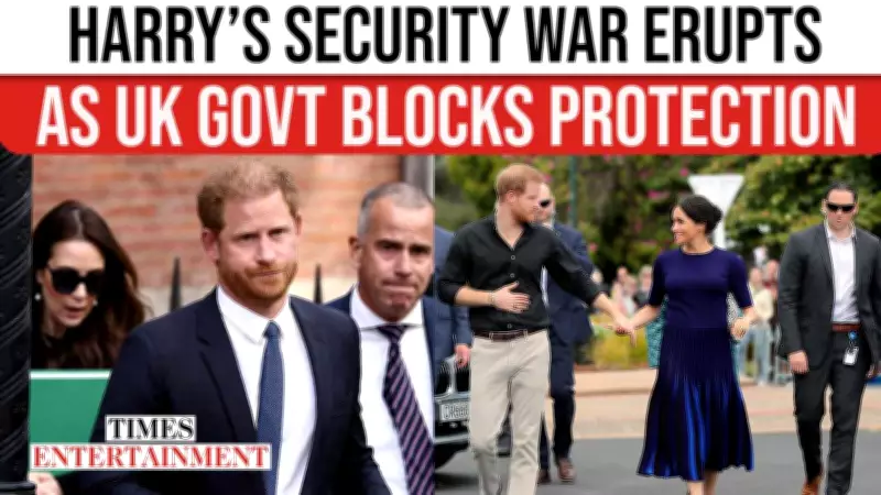 UK Officials Clash Over Prince Harry and Meghan Markle's Security Amid Rising Threats