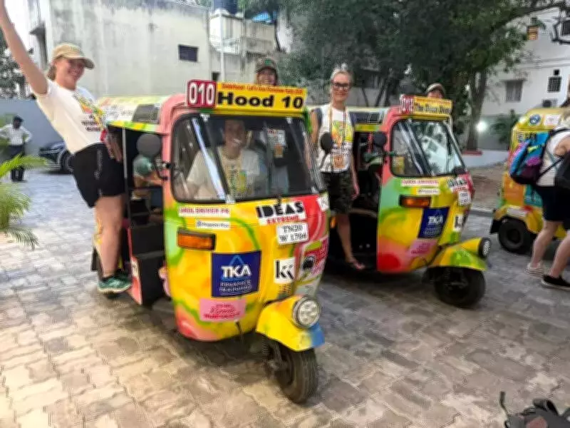UK Women Entrepreneurs Conquer Indian Roads in Chennai-Goa Rickshaw Rally