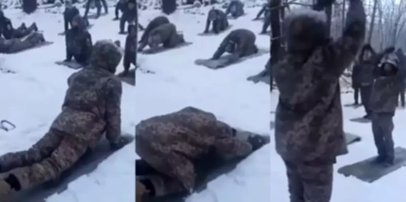 Ukrainian Soldiers Embrace Yoga on Winter Frontlines for Resilience