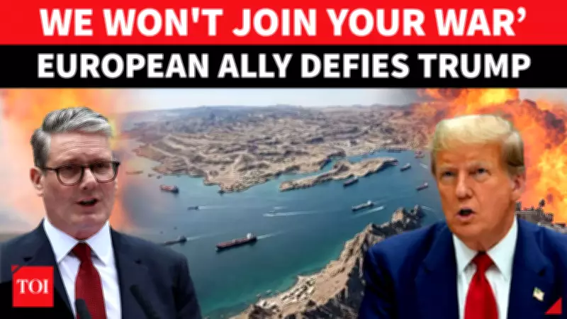 UK's Starmer Rejects Trump's Hormuz Coalition, Prioritizes Domestic Economy Amid Iran War