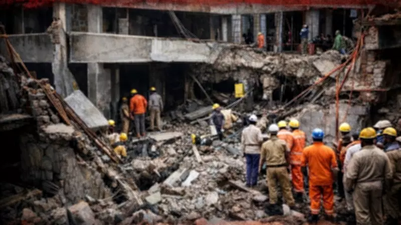Under-Construction Wall Collapse in Gurugram Kills 7 Workers