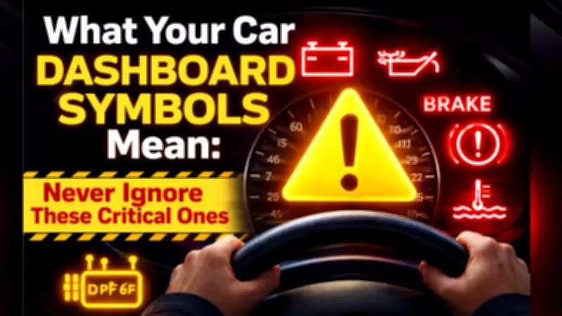Understanding Your Car's Dashboard Warning Lights: A Complete Guide