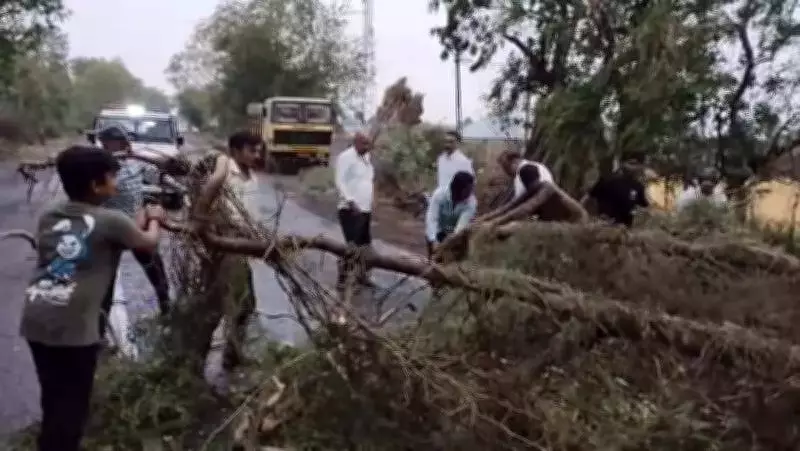 Unseasonal Rain and Hailstorms Wreak Havoc Across Saurashtra and Kutch
