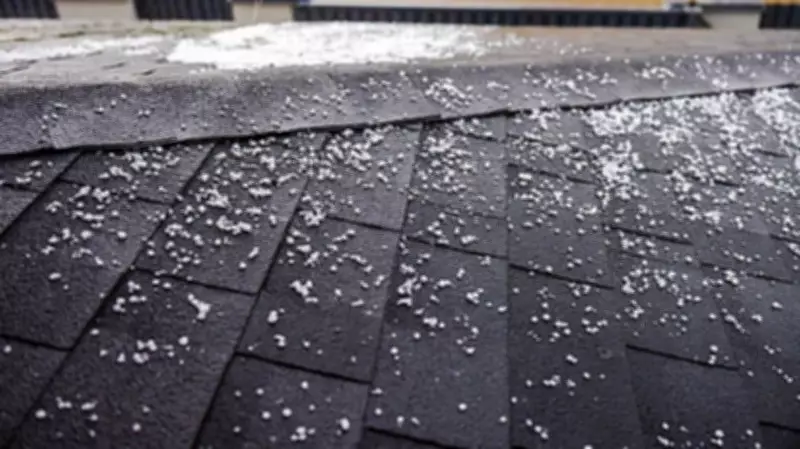 Unusual Hailstorm Transforms Dharwad's Machapur into a Mini Kashmir