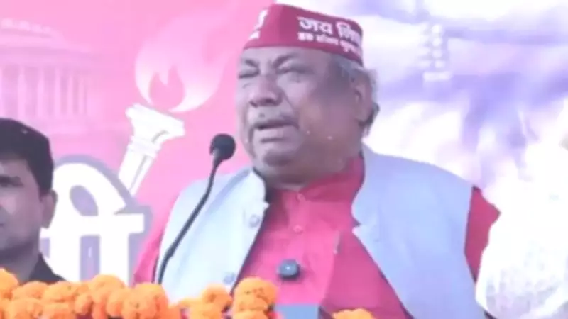 UP Minister Sanjay Nishad's Emotional Rally Sparks Political Row with Akhilesh Yadav