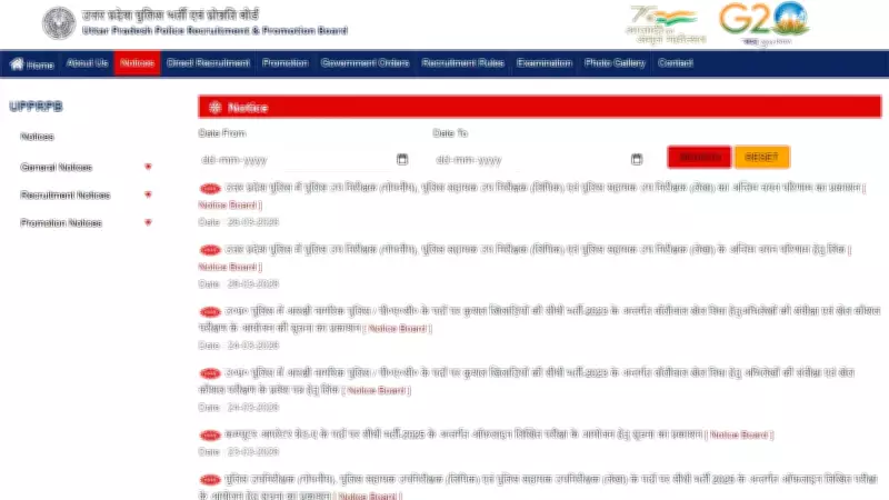 UP Police Releases Final Selection Results for 921 Sub-Inspector and ASI Posts