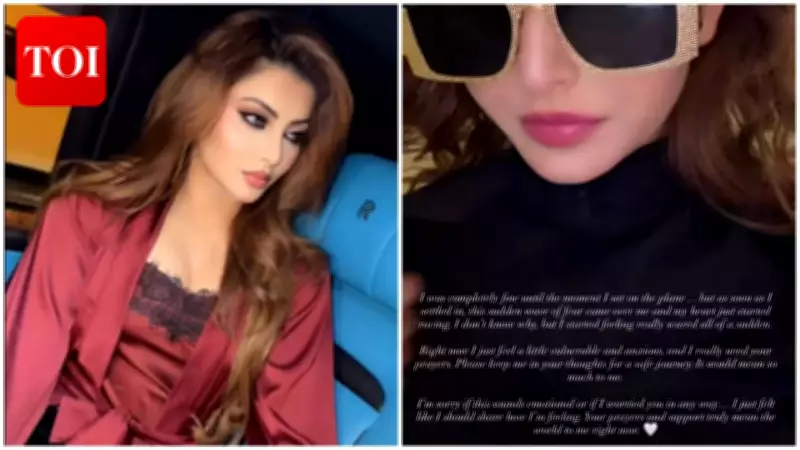 Urvashi Rautela Shares Fearful Experience Fleeing Kuwait Amid Middle East Tensions
