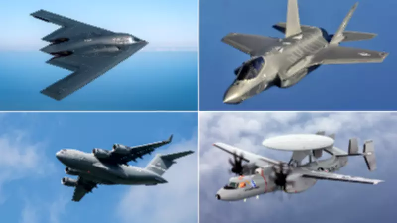 US Air Force Deploys Advanced Stealth Bombers and Fighters Near Iran