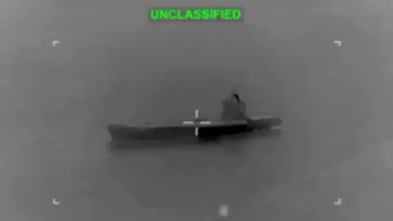 US Central Command Releases Video of Strike on Iranian Drone Carrier in Escalating Conflict