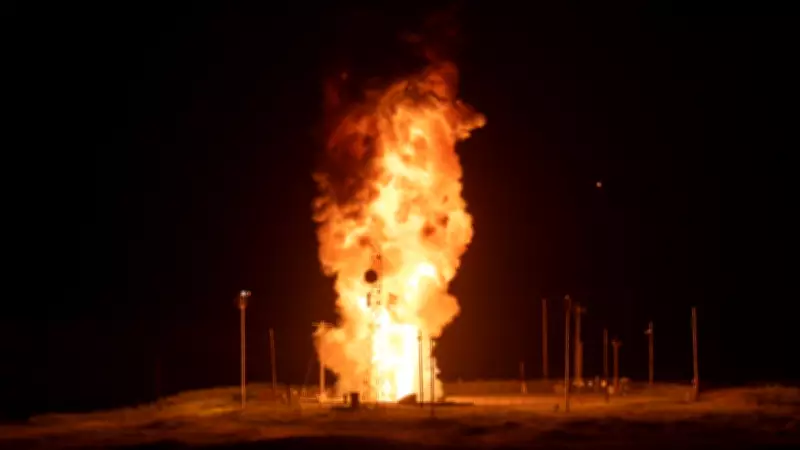 US Conducts Test Launch of Nuclear-Capable Doomsday Missile Amid Iran Conflict