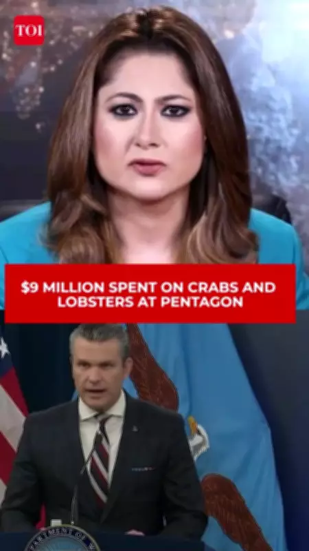 US Defense Secretary's $9 Million Seafood Spending Sparks Controversy