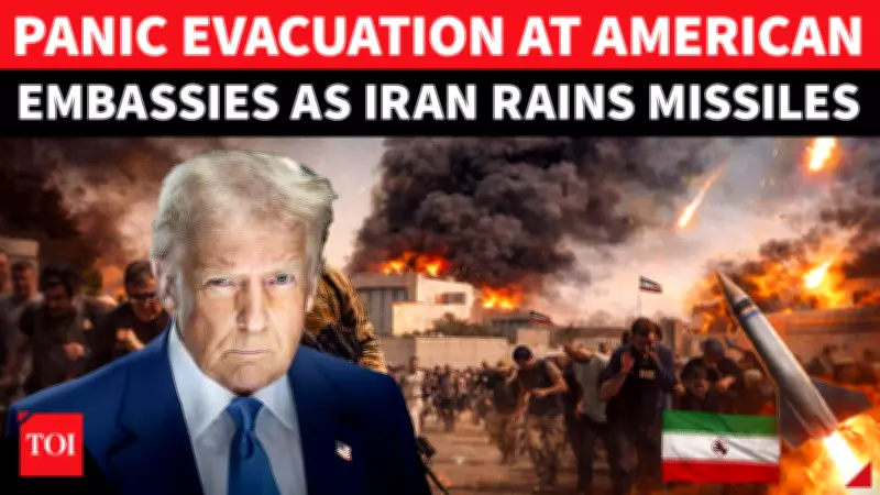 U.S. Embassies Evacuate Amid Iran Strikes and Riyadh Blast as Conflict Widens