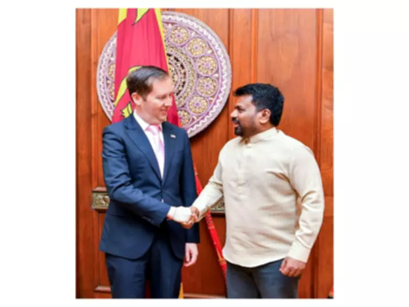 US Envoy Sergio Gor Meets Sri Lankan President to Strengthen Bilateral Ties