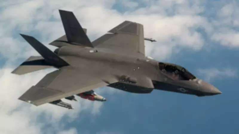 US F-35 Fighter Jet Makes Emergency Landing After Being Struck by Iranian Fire