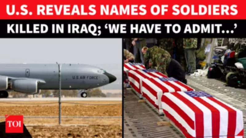 US Identifies Six Fallen Soldiers In KC-135 Tanker Crash Over Iraq Amid Iran Tensions