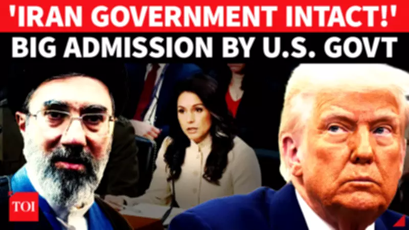 US Intel Chief Tulsi Gabbard: Iran's Government Intact Despite Military Degradation