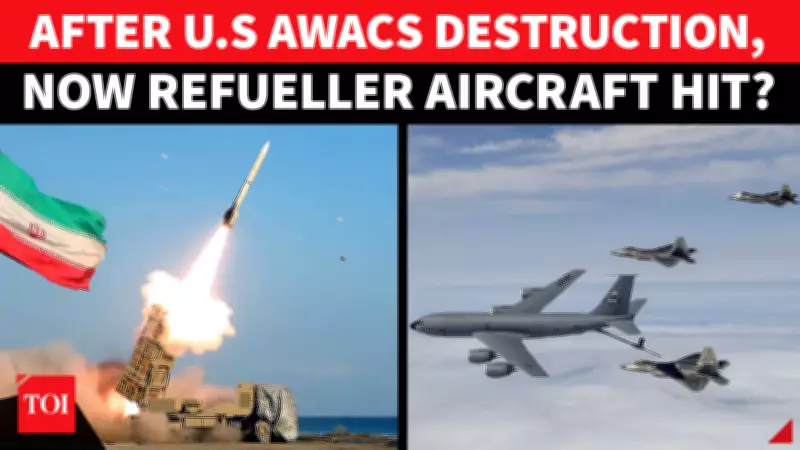 U.S. KC-135 Stratotanker Declares Emergency Over Jordan, Triggers Distress Signal