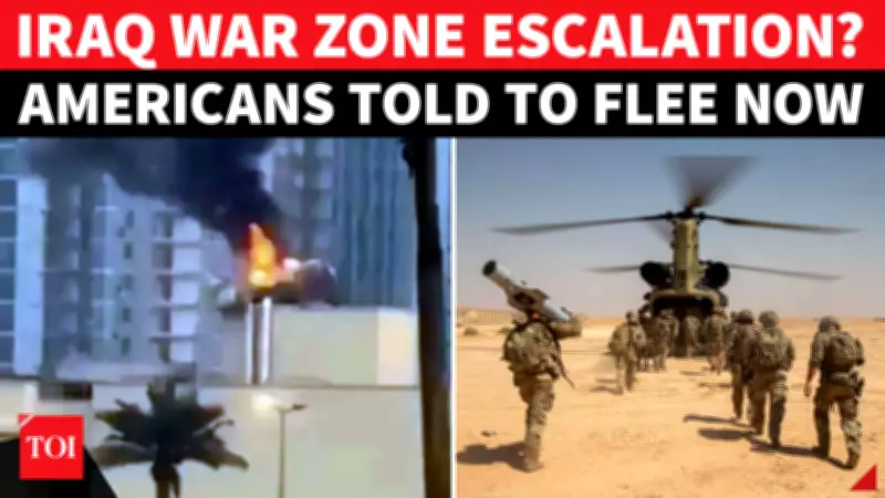 US Orders Citizens to Evacuate Iraq Amid Rising Attacks by Iran-Backed Militias