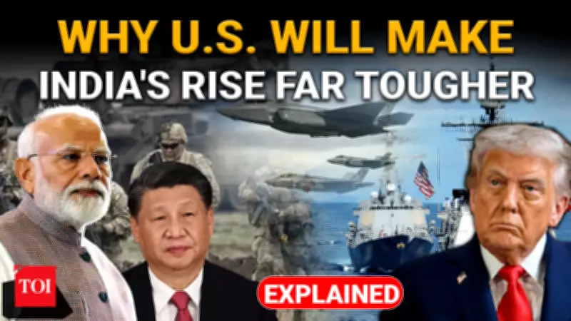 US Spent $3.4 Trillion to Counter China Without War, Now Shifts Strategy Toward India