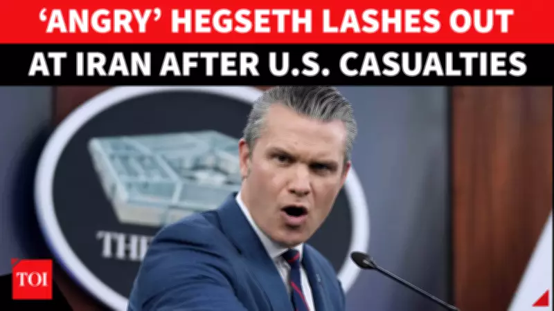 US War Secretary Hegseth Issues Stark Nuclear Warning to Iran After Military Casualties