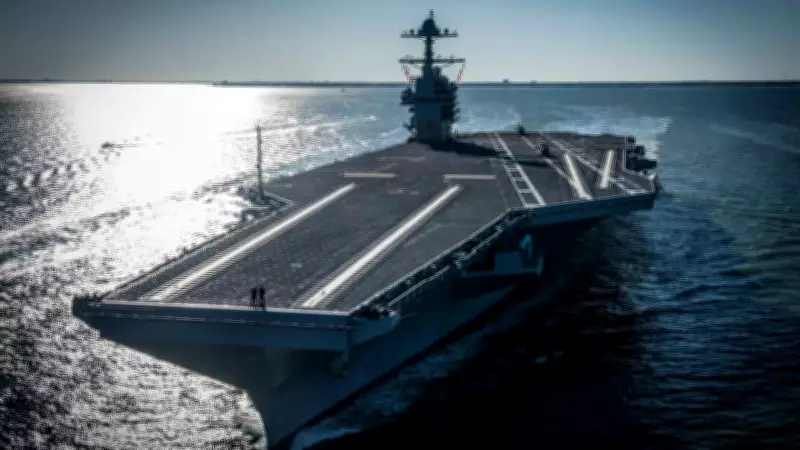 USS Gerald Ford's Middle East Exit: Fire, Sewage & Readiness Issues Amid Iran Tensions