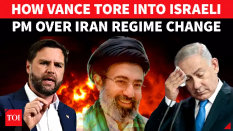 Vance Clashes With Netanyahu Over Iran Strategy In Tense Diplomatic Call