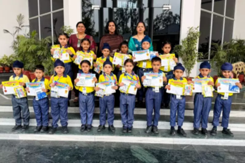 Vasant Valley Public School Students Excel in National Math and English Olympiads
