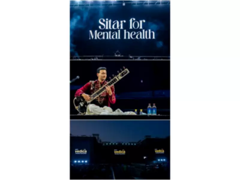 Vedica Partners With Rishabh Sharma's Sitar for Mental Health India Tour 2026