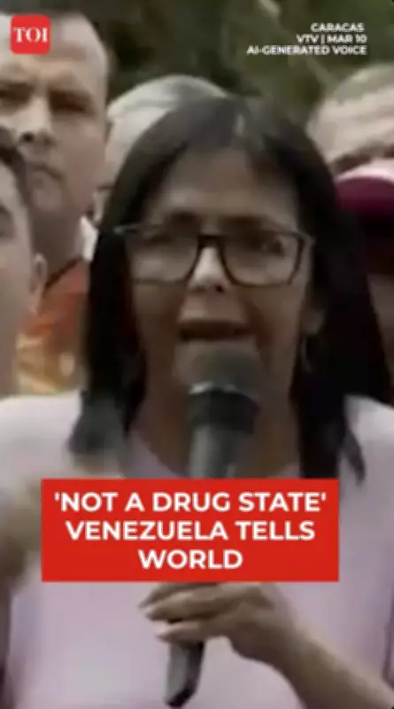 Venezuela's Delcy Rodriguez Denies Drug Allegations, Advocates Global Diplomatic Reset
