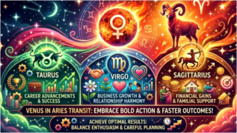 Venus in Aries Transit to Boost Love, Wealth, and Career for Three Zodiac Signs