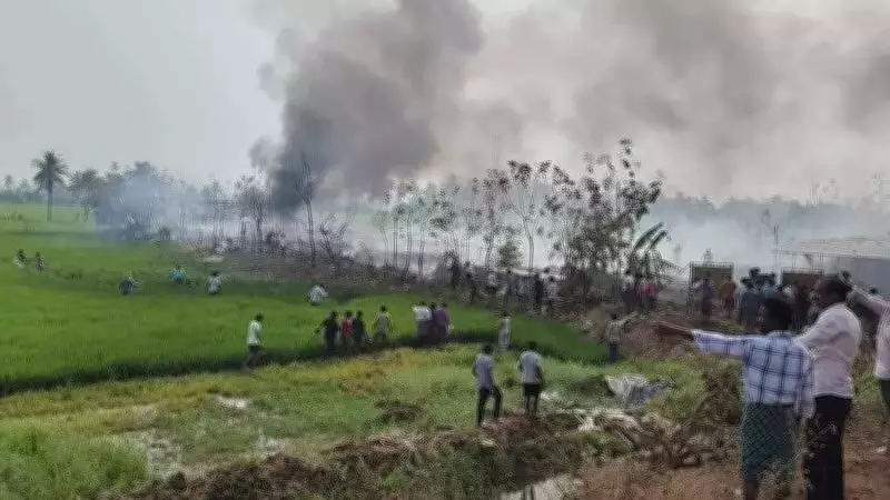 Vetlapalem Cracker Unit Blast Death Toll Climbs to 26 in Visakhapatnam