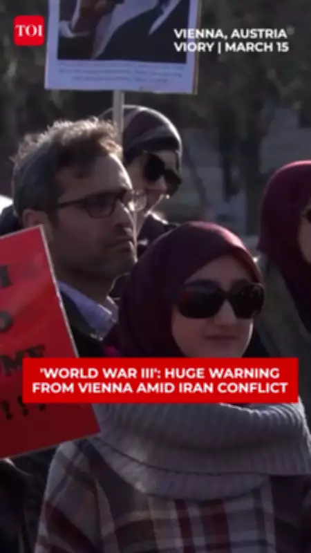 Vienna Anti-War Protests Erupt Over US Strike on Iran School, Fears of WW3 Rise