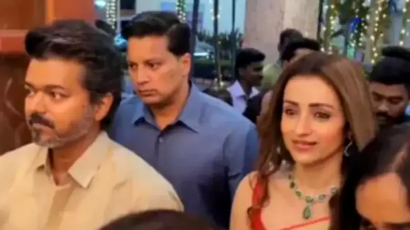 Vijay and Trisha's Wedding Appearance Sparks Online Debate Amid Divorce Petition