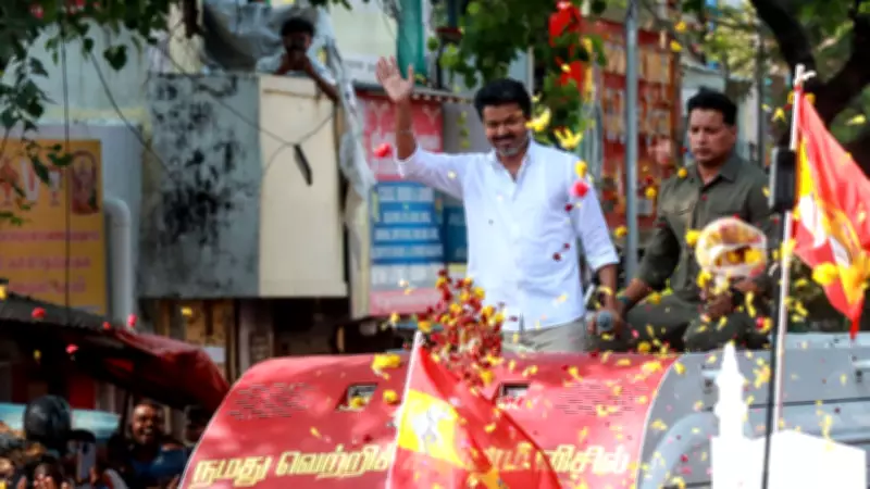 Vijay Launches Election Campaign in Chennai, Declares Rs 624 Crore Assets