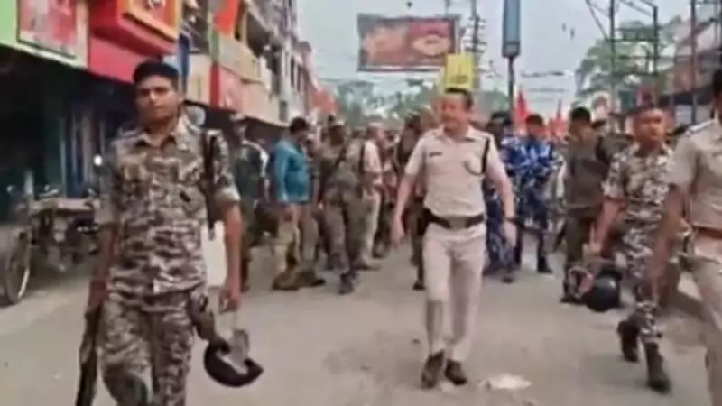Violence Mars Ram Navami Procession in Murshidabad, West Bengal; Security Heightened