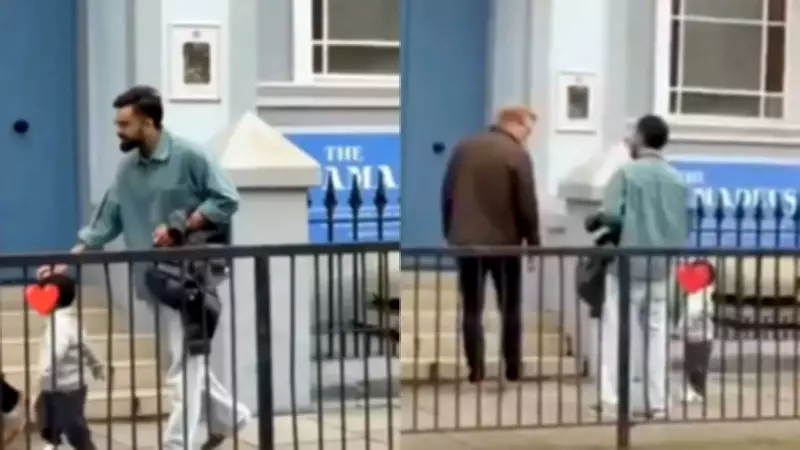 Virat Kohli Spends Family Time in London, Viral Video Shows Bond with Son Akaay