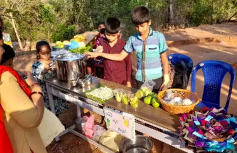 Vittal College NSS Camp's Children's Market Fosters Local Entrepreneurship