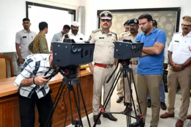Vizag Police Deploy Advanced Laser Guns to Combat Speeding on Highways