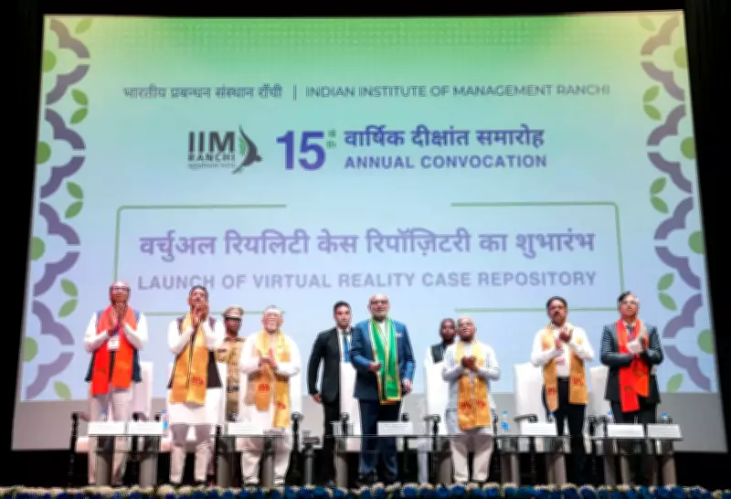 VP Radhakrishnan Urges IIM-Ranchi Grads to Focus on Societal Impact Beyond Boardrooms