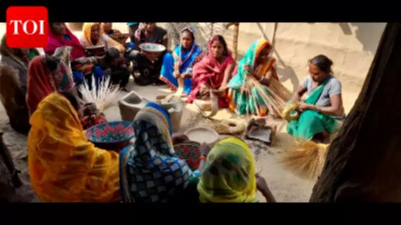 West Champaran Women Weave Self-Reliance Through Traditional Skills and Enterprise