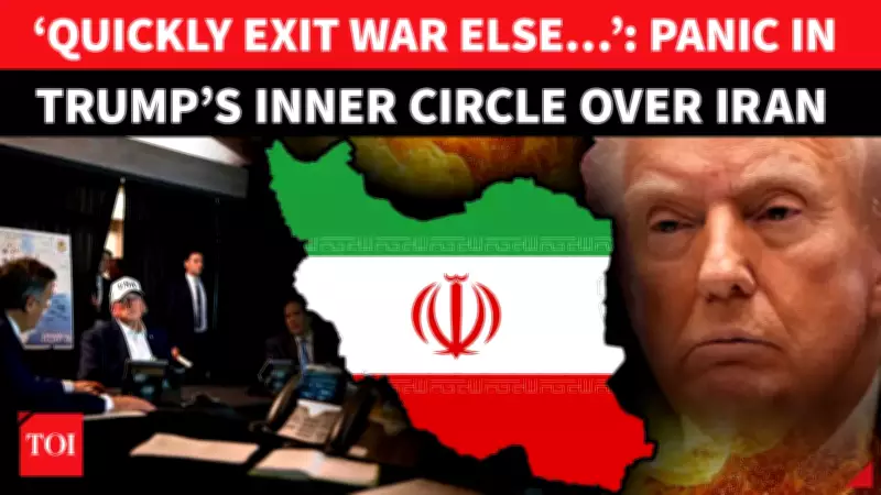 White House Advisers Pressure Trump to Exit Iran Conflict Amid Economic Fears