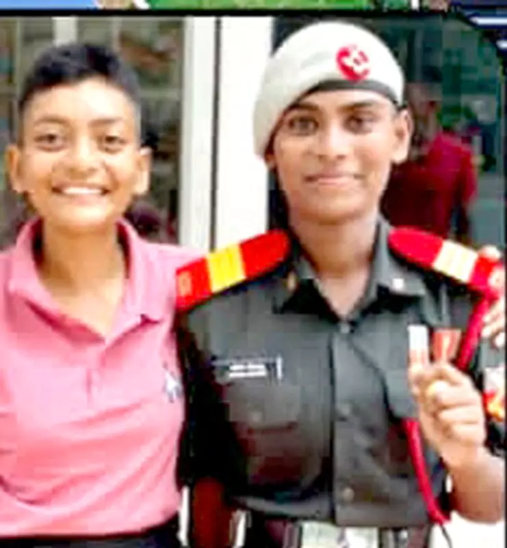 Woman Cadet from India's Southern Tip Tops OTA, Showcasing Resilience