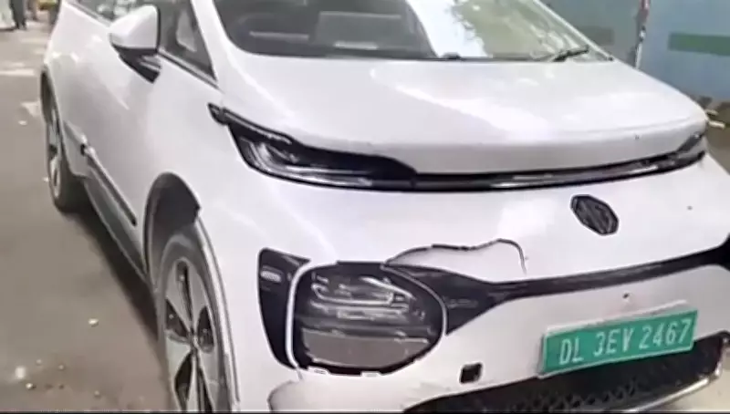 Woman Killed, Man Injured in E-Rickshaw and Electric Car Collision in Delhi