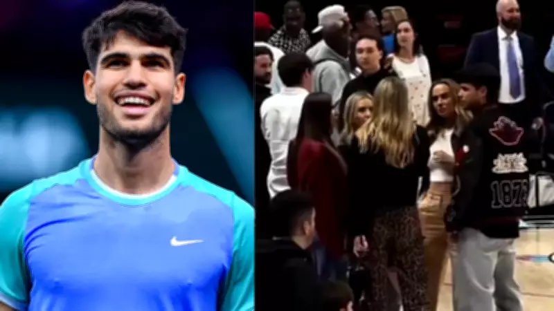Wozniacki Debunks Alcaraz Flirting Rumor After Viral NBA Video Sparks Online Buzz
