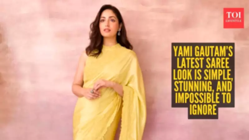 Yami Gautam's Yellow Saree: A Lesson in Effortless Elegance at Mumbai Event