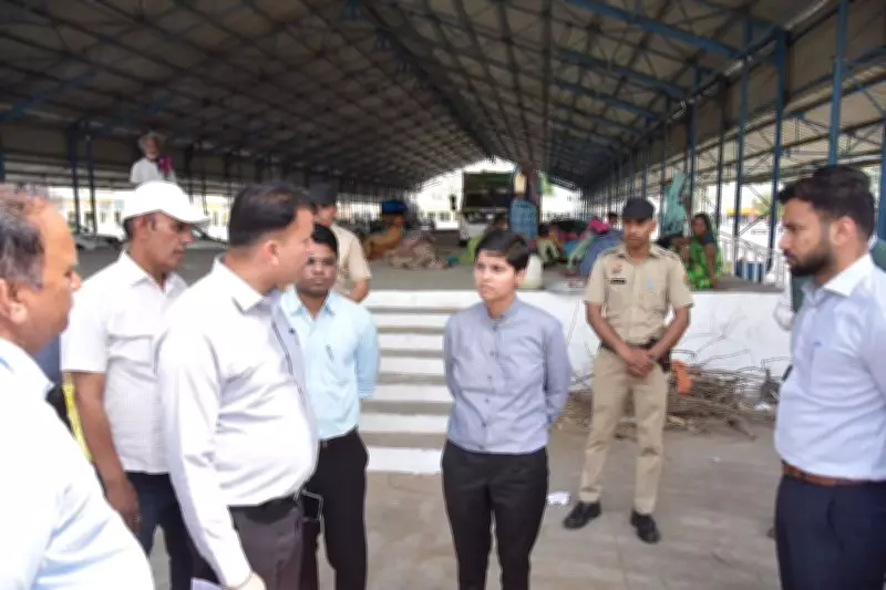 Yamunanagar DC's Surprise Grain Market Inspection Uncovers Irregularities